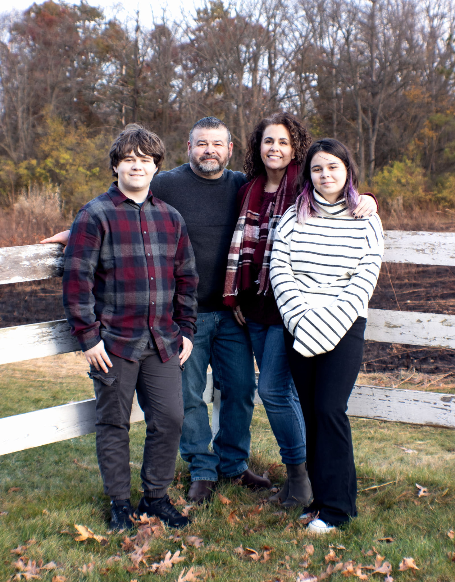 Minor Mobley with his family